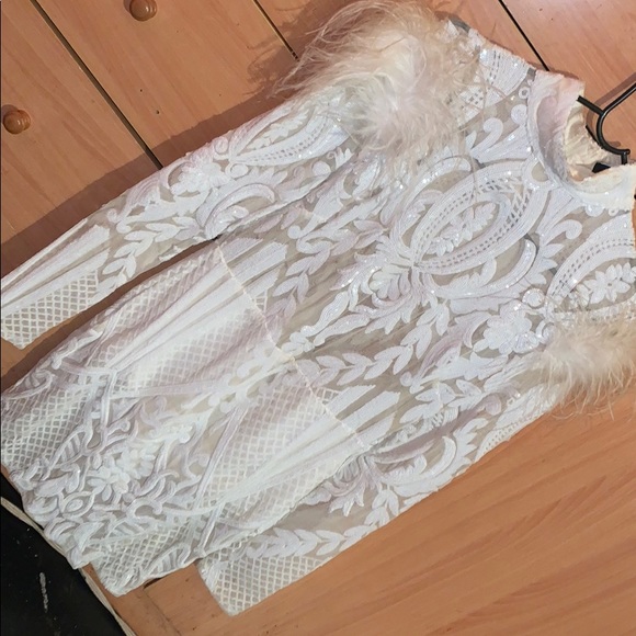 White Sparkling Birthday Dress - Picture 2 of 4